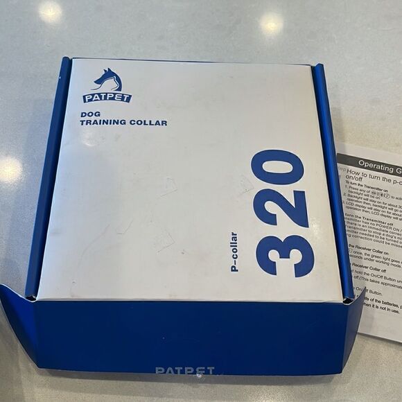 Patpet dog training collar. P-collar 320. For 1 dog. Collar is new. - Picture 3 of 6